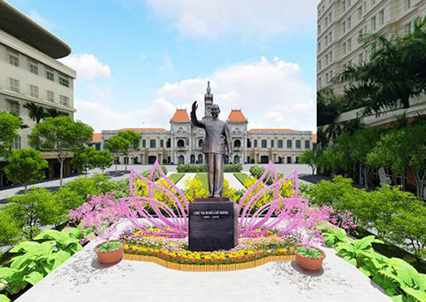 Nâng cấp, cải tạo đường Nguyễn Huệ